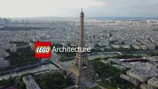 Paris Skyline buildable in LEGO&reg; bricks from LEGO&reg; Architecture