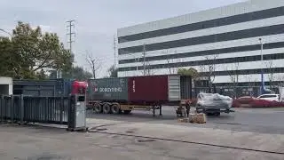NON WOVEN BAG MACHINE LOADING #machine #carryallbag #bagfactory #carrybagmanufacturer #factory