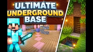 We made an underground base in horror smp| horror smp day 2