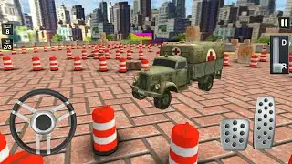 Army Truck Parking simulator Game / Truck Parking / Parking  Game / Android Gameplay (india games )