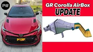 GR Corolla Engine Intake Airbox SECRET Development Update