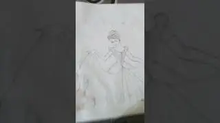 drawing of  girl in my drawing copy #viral #fun with Ankita