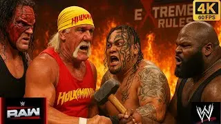 WWE Wrestling Кейн против Марка Генри против Умаги против Халка Хогана #raw #wwe #wwe2k25 #ps5 #g...