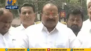 BJP's Kanna Meets Governor Biswabhusan | Over Attack on Hindu Temples