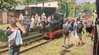 2023-05-14 #Kiesbahn #Museumsfeldbahn #Fahrzeugparade Auszug