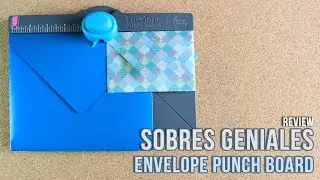 Tabla para hacer SOBRES | Envelope Punch Board, We Are Memory Keppers | REVIEW