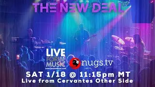 The New Deal LIVE 1/18/20 from Cervantes' in Denver, CO