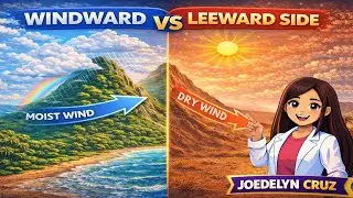 Windward vs Leeward Sides Explained | Rain Shadow Effect 🌧️🌤️