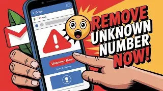 HOW TO REMOVE UNKNOWN NUMBER FROM YOUR GMAIL ACCOUNT (step by step)