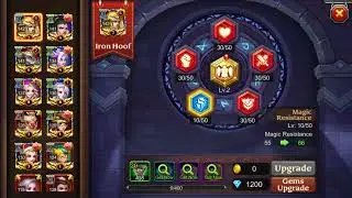 EmberStar Awaken LVL 10 Runes LVL 50 Heroes Charge