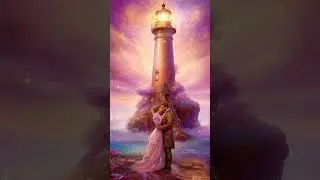 ~ Guiding Light ~ ❤️#romanticart  #digitalillustration #fantasylandscape