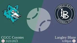 Chandler-Gilbert Coyotes vs Langley Blaze