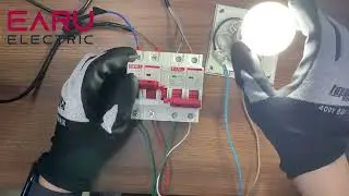 AC MCB Short Circuit Protection Overload Protection Dual Power Manual