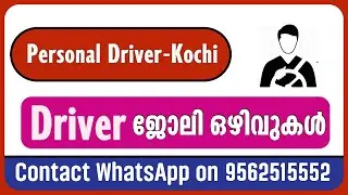 Personal Driver-Kochi-for IT Company Manager