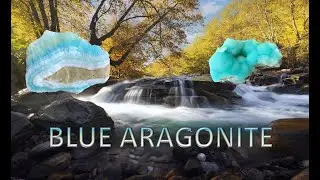 The Crystal Echoes - Blue Aragonite