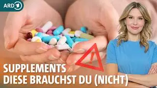 Supplements: Wie sinnvoll sind Vitamin D, Omega 3, Folsäure? | Dr. Julia Fischer | ARD Gesund