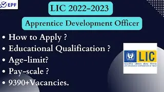 LIC ADO Recruitment 2022-2023 || NEW VACANCY 2023 || 9390+VACANCIES ||