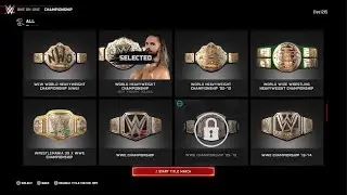 WWE 2K25 WWE SNME 41 2025 WWE WHC CM Punk Vs Jey Uso