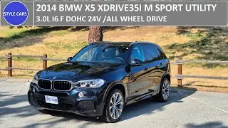 2014 BMW X5 XDRIVE35I Engine & Driving