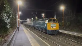 The very last Pathfinder Railtours service 1Z53 &lsquo;Pathfinder Finale&rsquo; headed by D1015 Western Champion