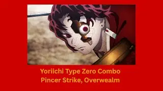 Demon Slayer Hinokami Chronicles Combo Type Zero - Pincer Strike, Overwhelm