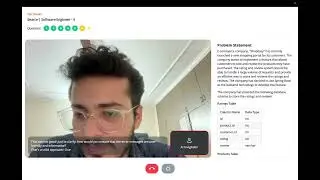 AI-Powered Mock Interview | Searce Software Engineer Challenge