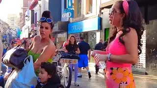 BENIDORM 🇪🇦 New Year Holidays Old Town Costa Blanca Spain 2024