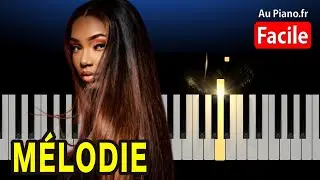 Ronisia Mélodie - Piano Cover Tutorial Karaoké Paroles (Au Piano.fr)