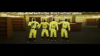 (FORMER WR) Escape The Backrooms 3 Player Co-Op Normal (TRUE ENDING) NMG