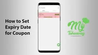 How to Set Expiry Date for Coupon