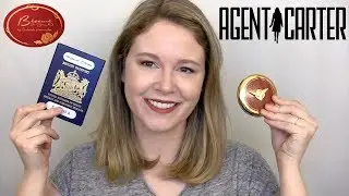 Besame x Agent Carter Invisible Dusting Powder & Passport Shadow Palette