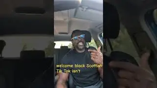 Black Scottish make americans Go wild #tiktok #blackscot #blackscottish #blackinternet #livingblack