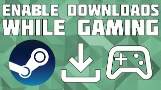Allow Steam Downloads While Playing Games! [Stop Auto Download Pause]