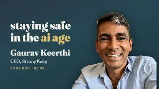 Cybersecurity shouldn't be a luxury | Gaurav Keerthi (CEO of StrongKeep)