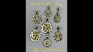 Religious Gold Jewelry | First Communion, Baptism & Confirmation Pendants &ndash; Salerno Pawn Jewelry