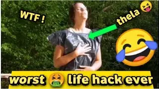 worst life hack by 5 minutes craft 🤮 roasted by ranchordas #5minutecrafts #triggeredinsaan