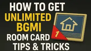 How to Get UNLIMITED BGMI Room Cards (Tips & Tricks)