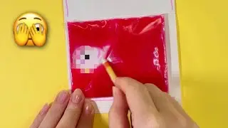 슥- 밀면 나타나는 비밀 메시지🫣 | Slide to reveal the secret message