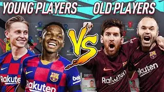 BEST YOUNG PLAYERS VS BEST OLD PLAYERS FIFA 20 CAREER MODE EXPERIMENT!