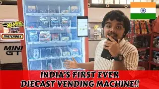 India&rsquo;s First Ever Diecast Vending Machine is HERE! 🤯🇮🇳 #hotwheels #diecast #cars #toys