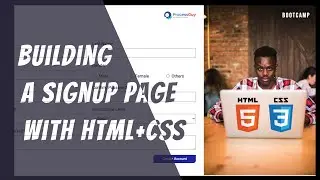 Building a Sign Up Form using HTML & CSS only