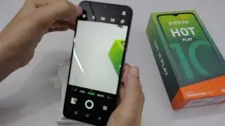 Infinix Hot 10 Play, 9 Play Fingerprint Photo Click | Fingerprint Se Photo Kaise Khiche |