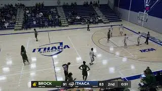 Ithaca Men's Basketball vs. Brockport