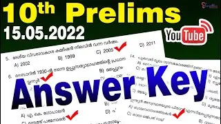 10th PRELIMS EXAM ANALYSIS & ANSWER KEY..!