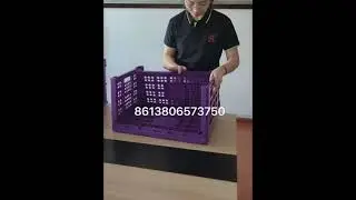 Plastic Foldable crate mould