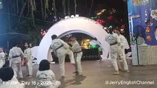 Karate - Japanese martial art. Save your lessons to practice more in your free time. Day 16.2025