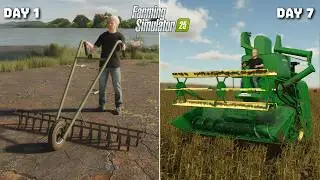ПОТОП против ФЕРМЕРА в Farming Simulator 25