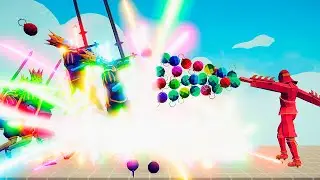 FIREWORK BOMB SENSEI vs EVERY FACTION | TABS Totally Accurate Battle Simulator