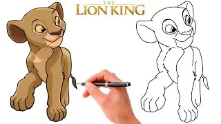 How To Draw NALA From THE LION KING | The Lion King Drawing