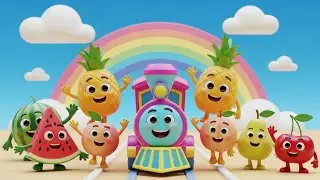 Fruit Friends on the Train |  Fun Kids Background Music